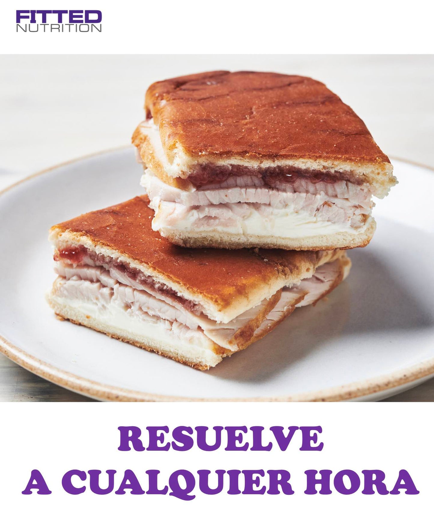 FN210 Sandwich Medianoche (Pernil y Jamon) con Queso Suizo