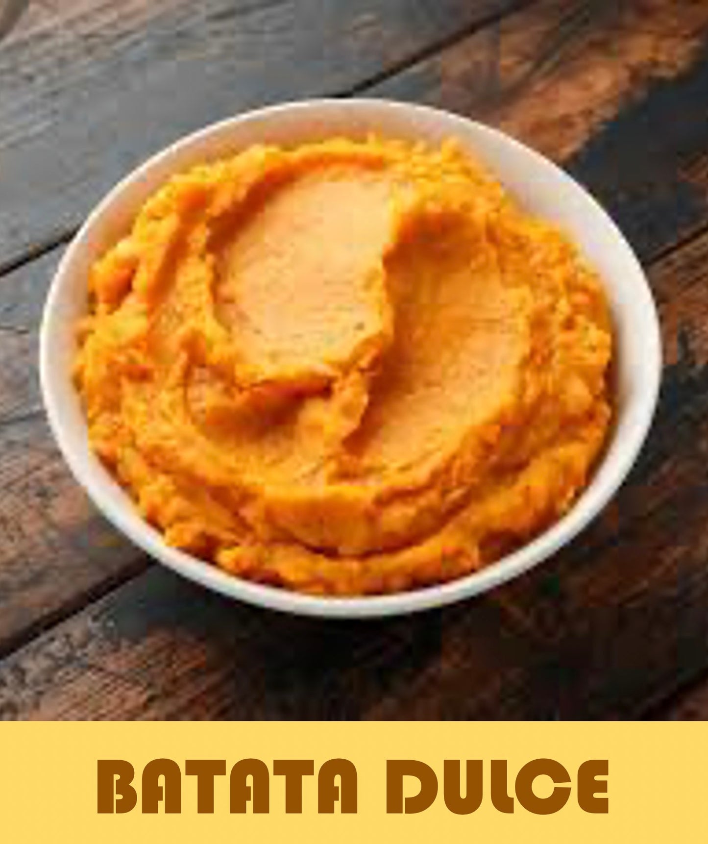 FN043 Majado de Batata Dulce, Pavo Molido 97% magro y Vegetales