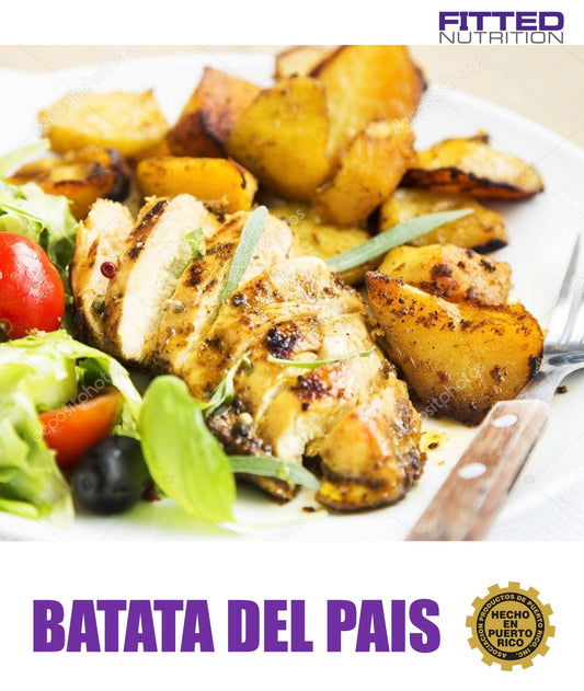 FN100 - Batata Asada con Pechuga al Horno y Brocoli