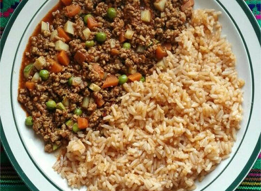 FN121 - Arroz con Cebolla, Molida de Pavo y Vegetales