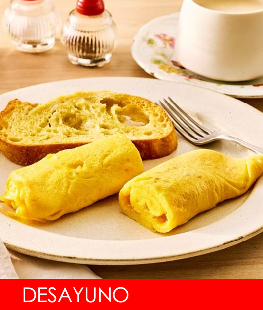FNB024- Omelet de Queso con Tostadas Francesas Integrales