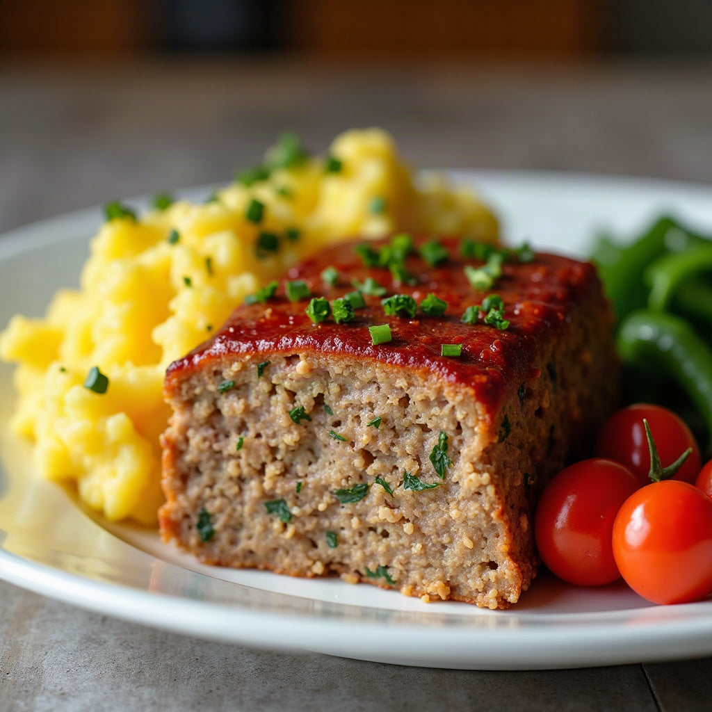 FN196 - Meatloaf de Pavo Molido con Majado de Malanga