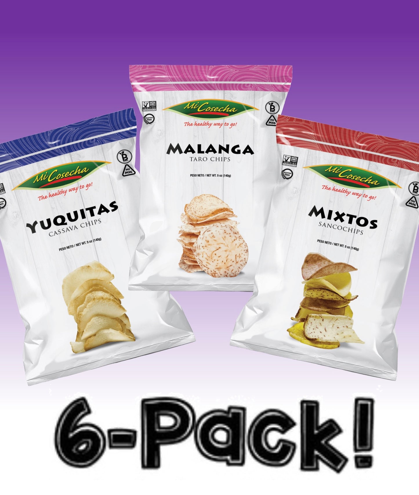 FNS31 - Mi Cosecha Chips MIX - 6 Pack