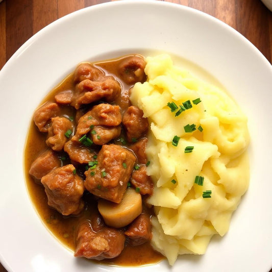 FN083 - Majado de Papa Amarilla con Pernil al Caldero