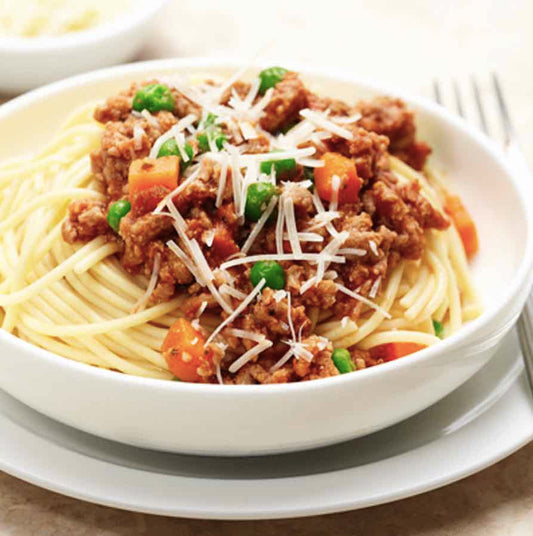 FN095 - Spaghetti Marinara con Pavo Molido