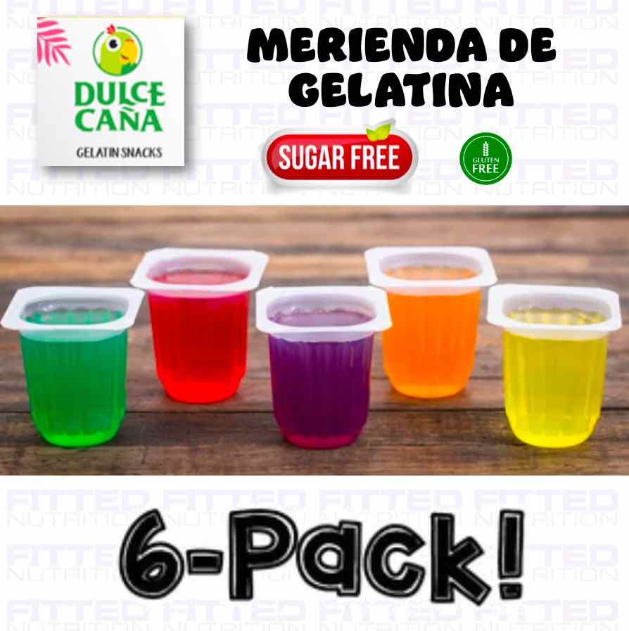 FNS14- GELATINA SUGAR FREE - Dulce Caña - 6pack