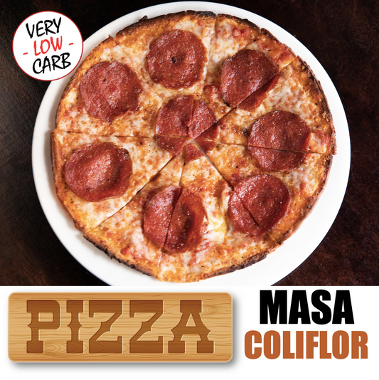 FN172 - Pizza de Pepperoni en Masa de Coliflor