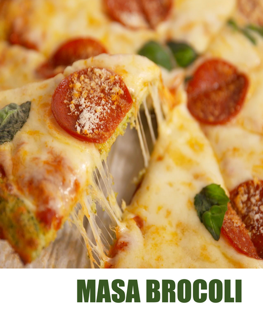 FN189- Pizza de Pepperoni en Masa de Brocoli