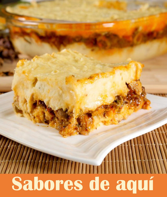 FN156 - Pastelon de Yuca relleno de Pavo y Queso Mozarella