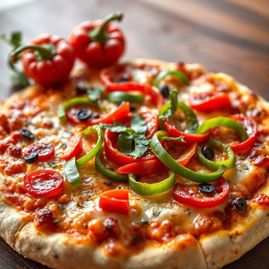 FN204- 2 PACK – Personal Vegetable Pizza