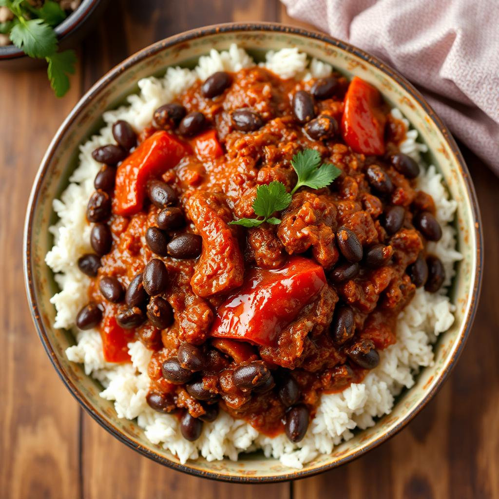 FN229 - Ropa Vieja y Arroz Blanco con Amarillos