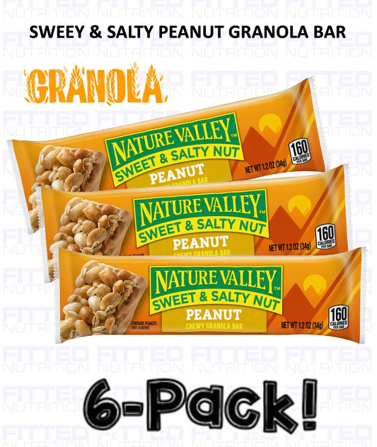 FNS25 - SWEET AND SALTY PEANUT PEANUT GRANOLA BARS