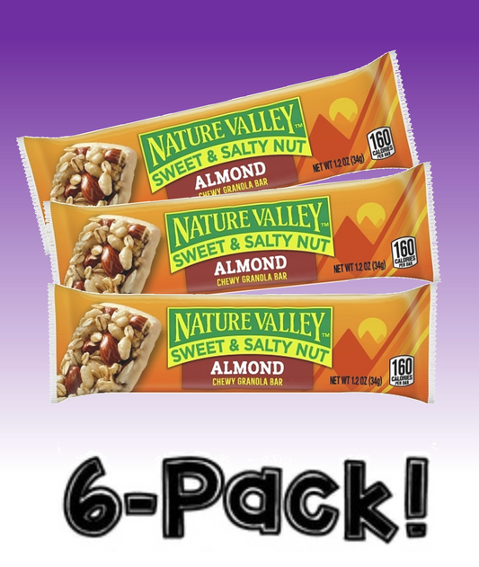 FNS25 - SWEET AND SALTY ALMOND GRANOLA BARS