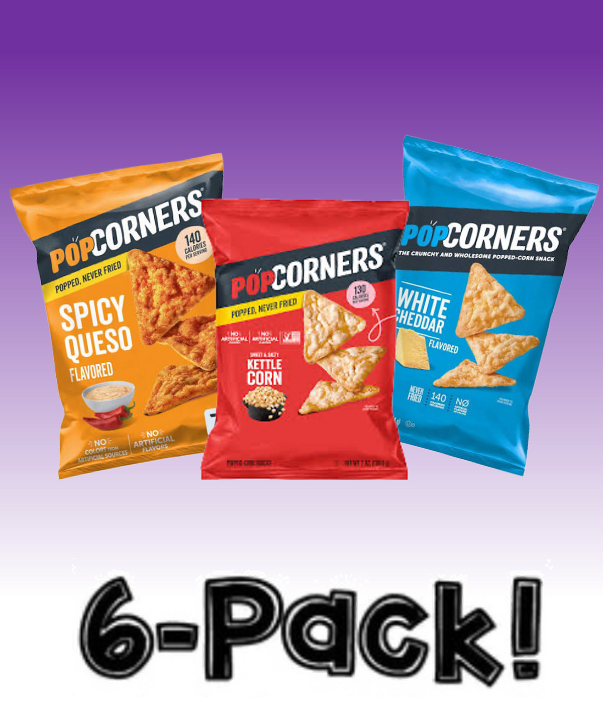 FNS32 - POP CORNERS 6 PACK
