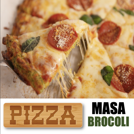 FN189- Pizza de Pepperoni en Masa de Brocoli